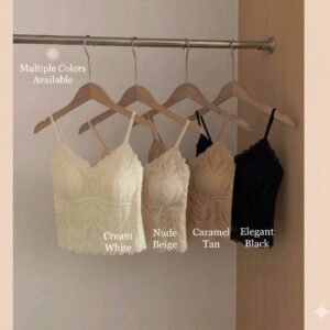 French Long Lace Cami Back